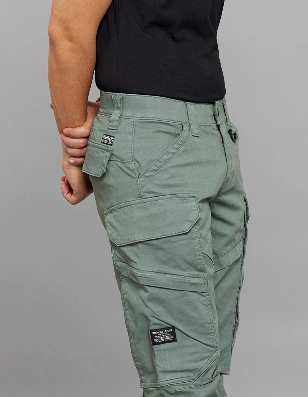 Aqaba Comfort Straight Fit Stretch Cargo Pants - Image 6
