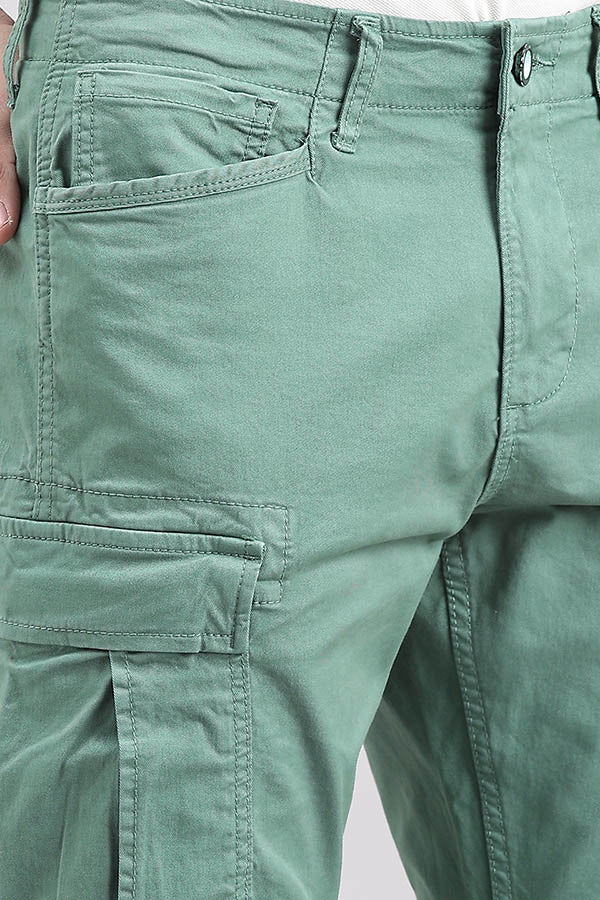 Aqua Regular Fit Cargo Pant - Image 6