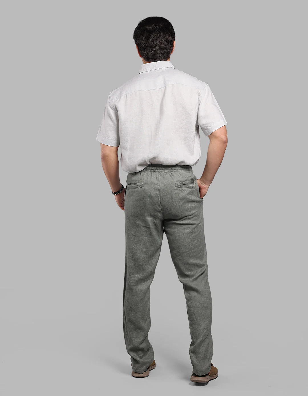 Army 100% Linen Pant - Image 5