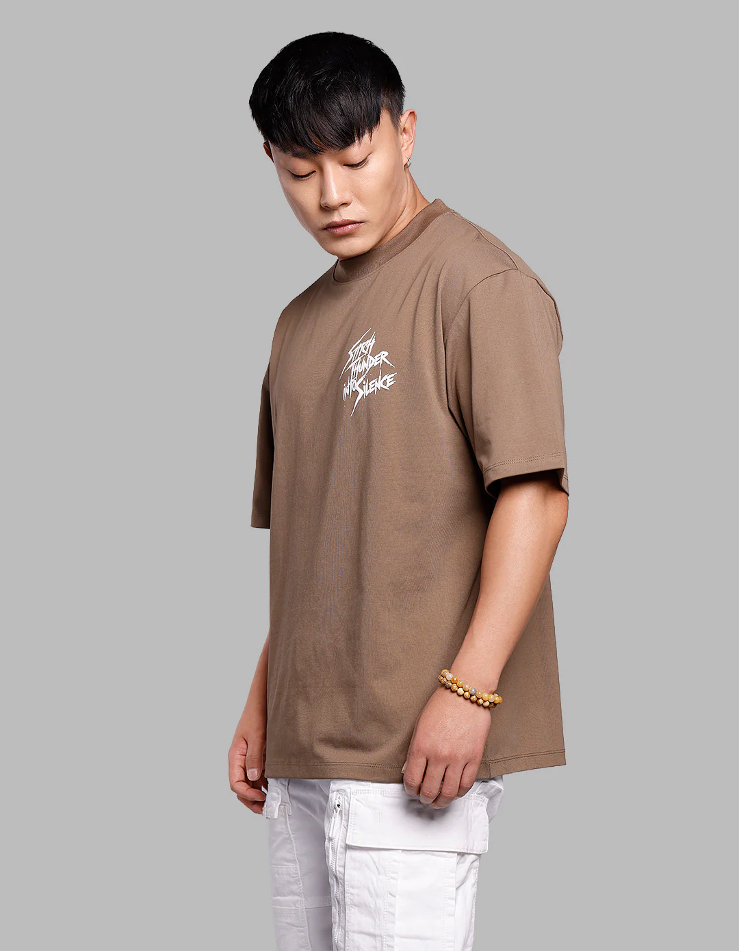 Bean Half Sleeves Oversize Tee - Image 3