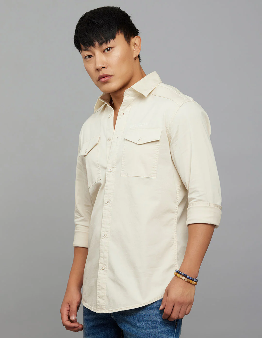 Birch Full Sleeves Cargo Shirt - Image 3
