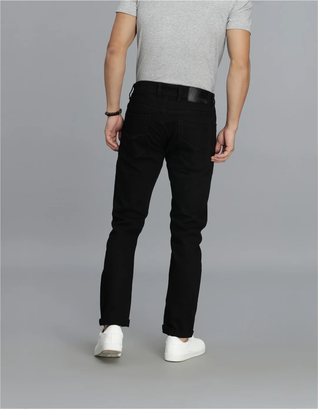 Black 5 Pocket Low-Rise Ankle Length jeans - Image 5