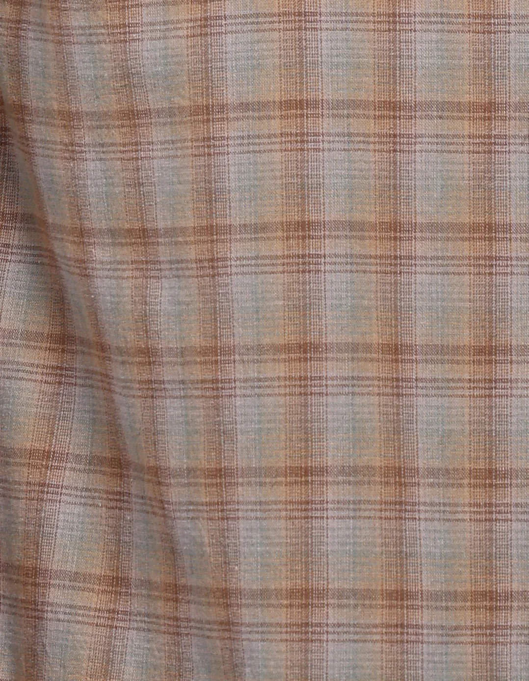 Brown Pista Full Sleeve Check Shirt - Image 7