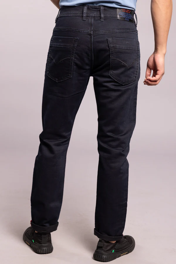 Dk Blue 5 Pocket Low-Rise Ankle Length Jeans - Image 5