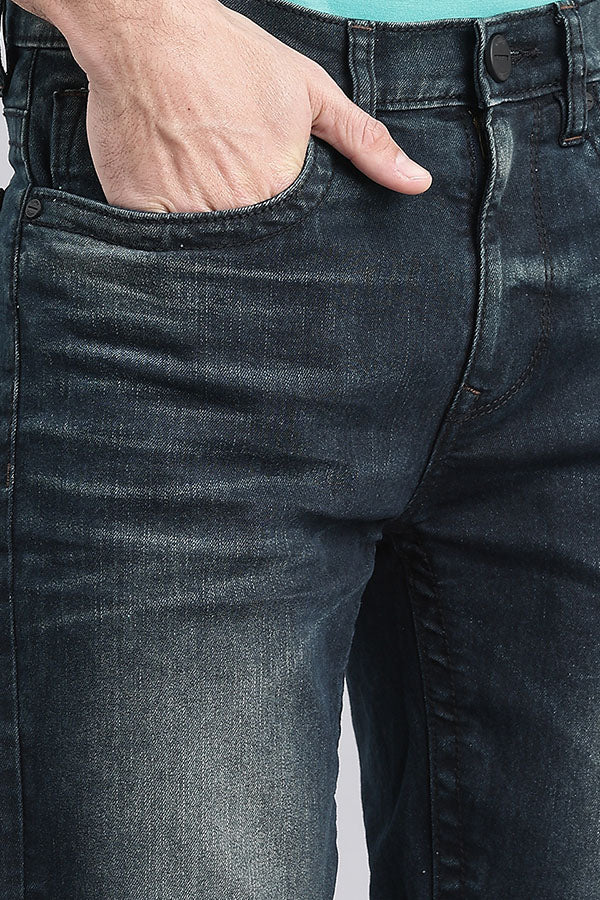 Dk Blue Denim Short - Image 6