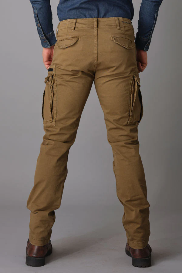 Dk Khaki Regular Fit Cargo Pant - Image 5
