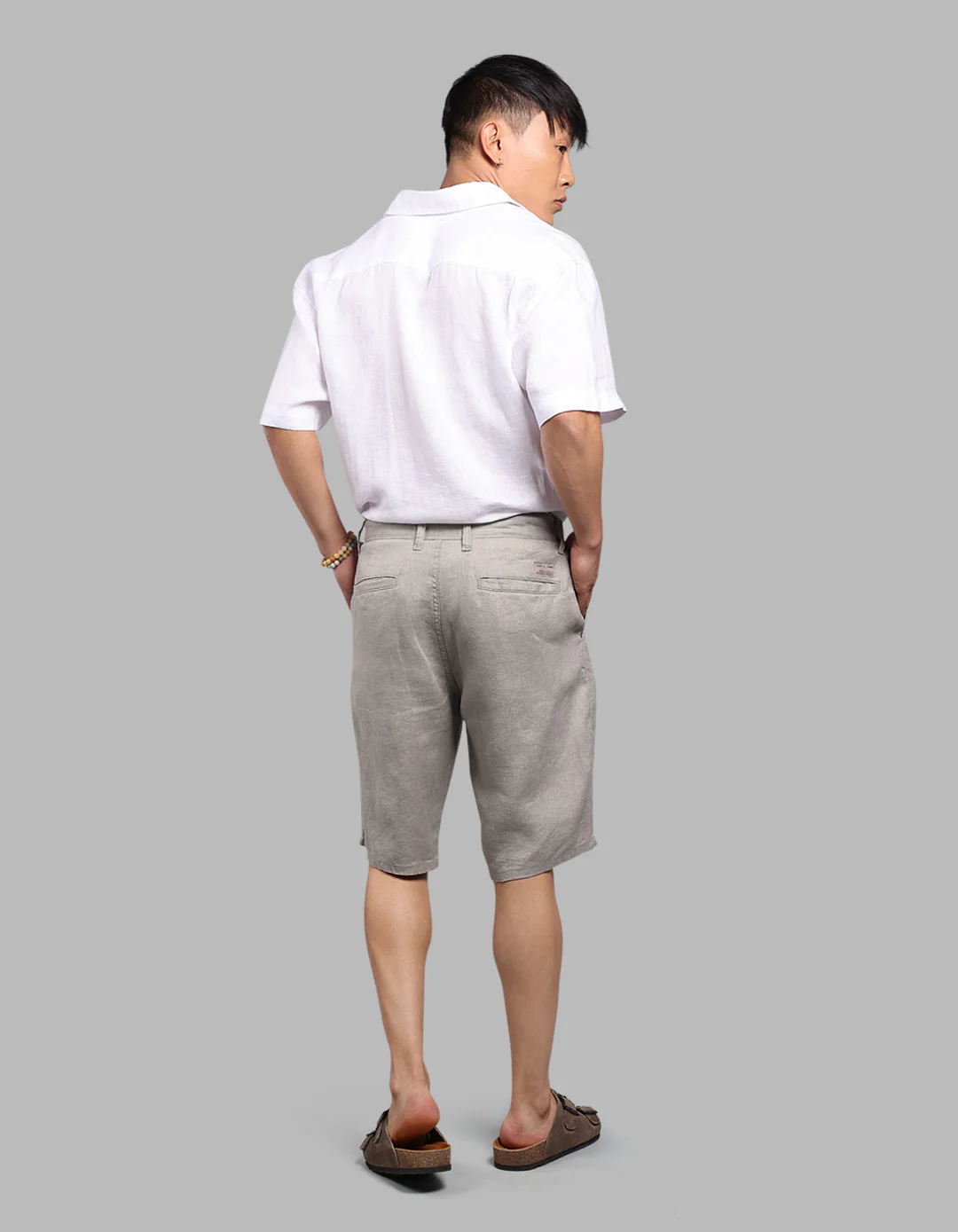 Dk Stone 100% Linen Short - Image 6