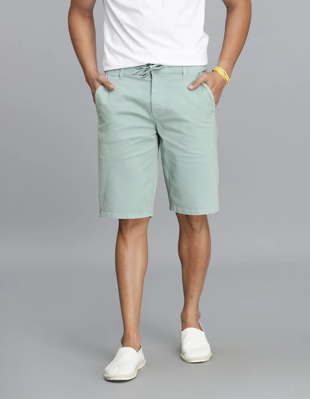 Green Chino Short
