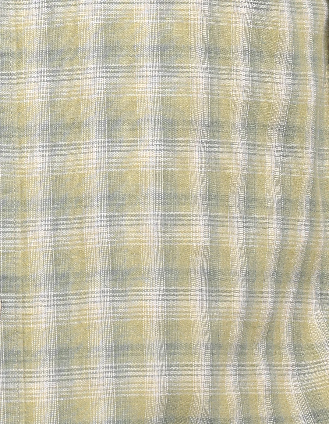Green Full Sleeve Check Shirt - Image 7