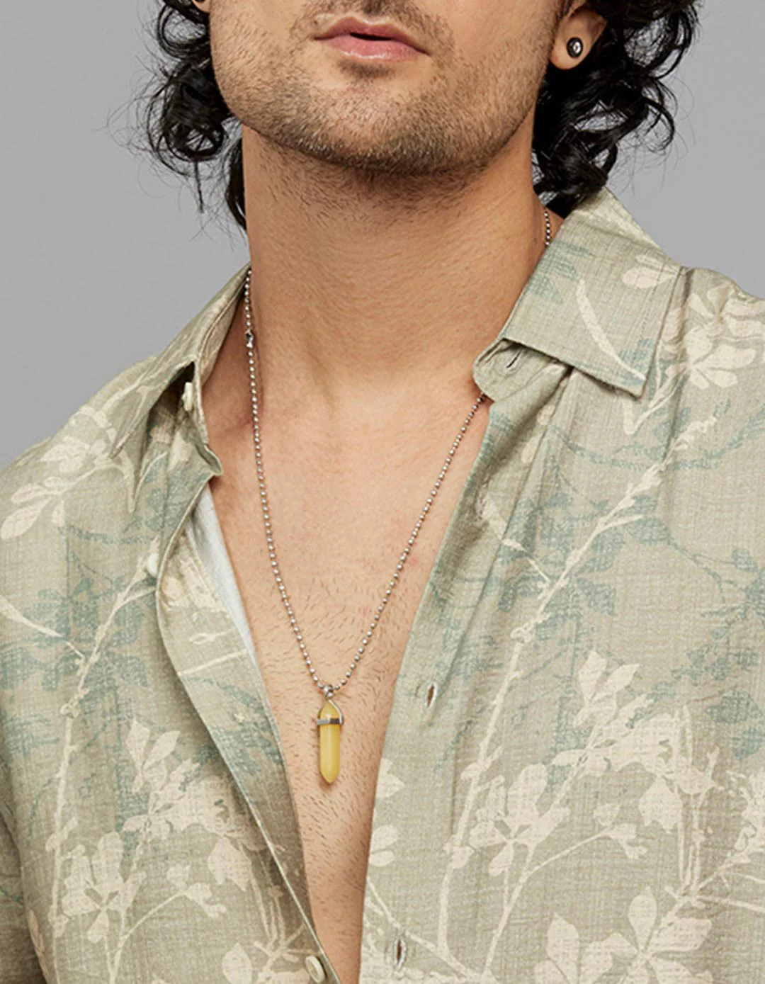 Green Full Sleeves Printed Shirt - Image 6