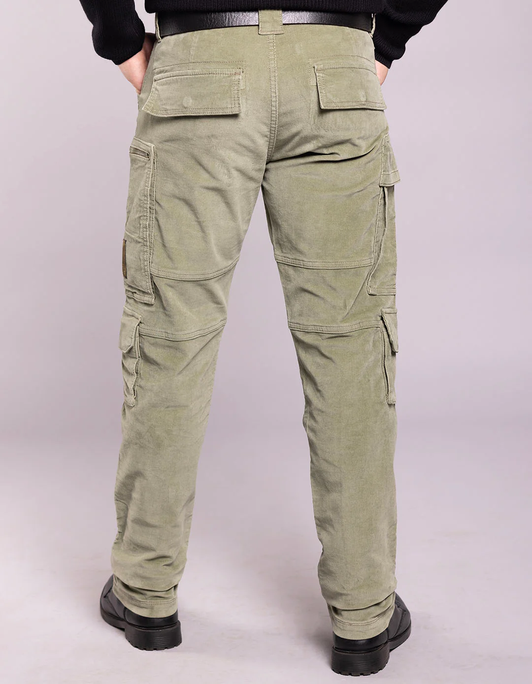 Lt Green Regular Fit Cargo Pant - Image 6