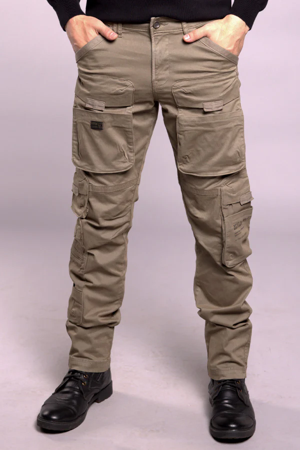 LT Olive Regular Fit Cargo Pant