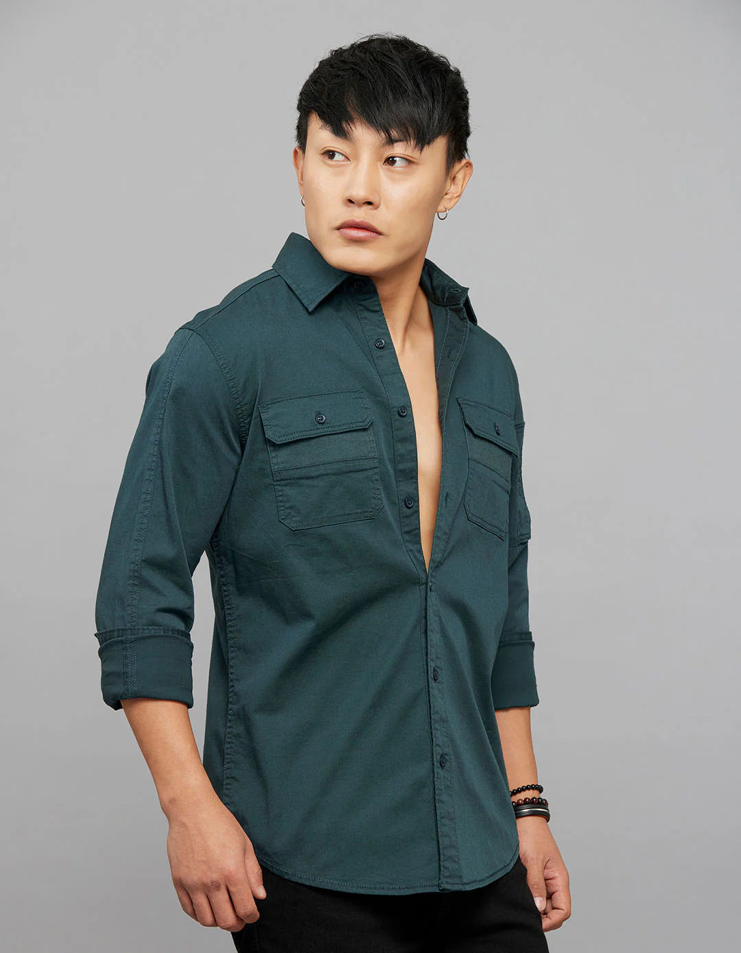 Martin Full Sleeves Cargo Shirt - Image 4