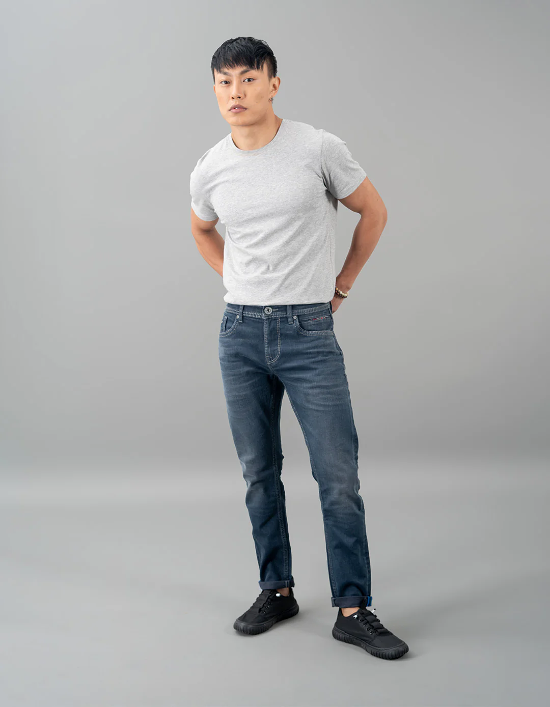 Petrol 5 Pocket Low-Rise Ankle Length Jeans - Image 2
