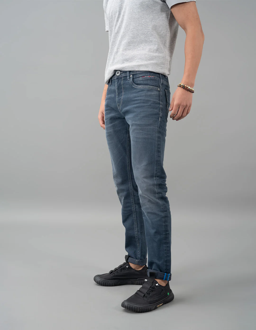 Petrol 5 Pocket Low-Rise Ankle Length Jeans - Image 3