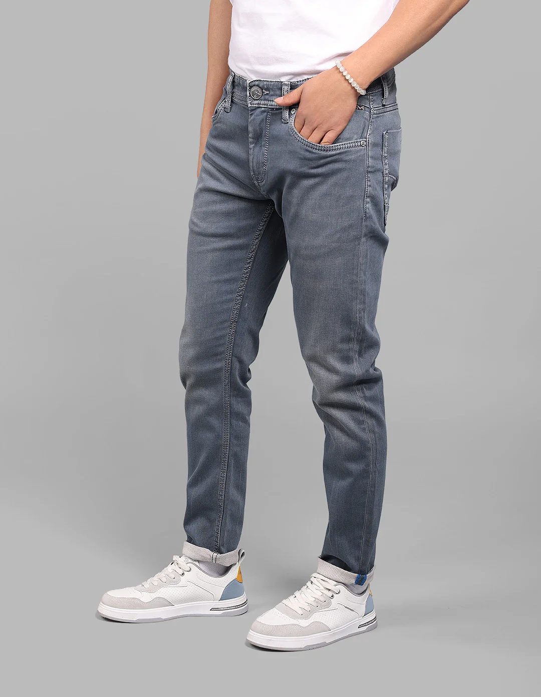 Petrol 5 Pocket Low-Rise Ankle Length Stretch Jeans - Image 3
