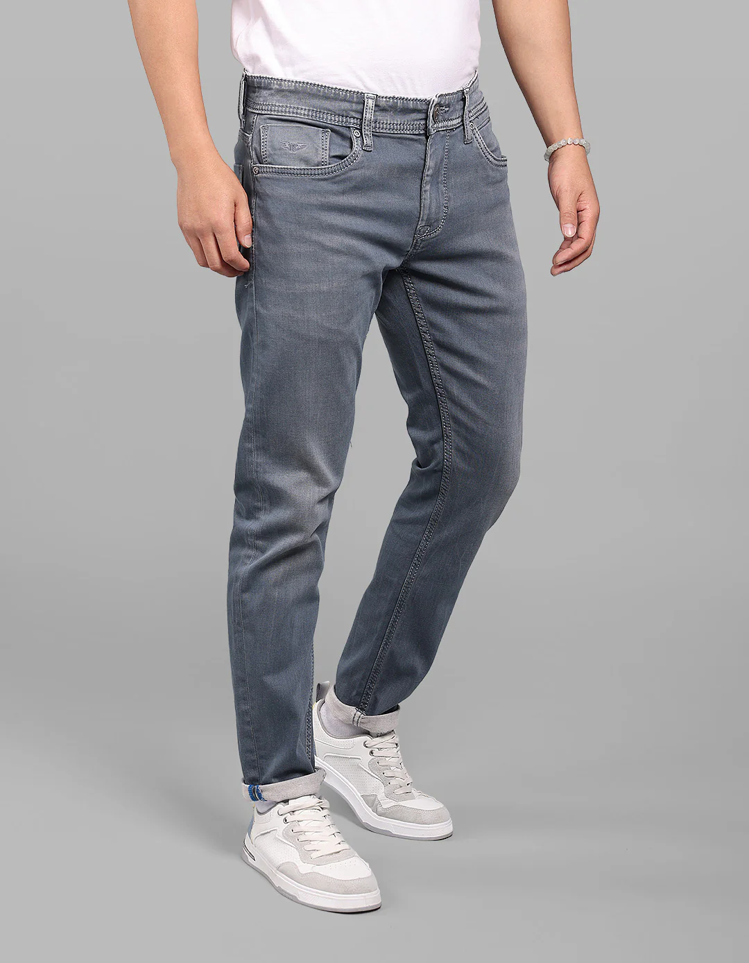 Petrol 5 Pocket Low-Rise Ankle Length Stretch Jeans - Image 4