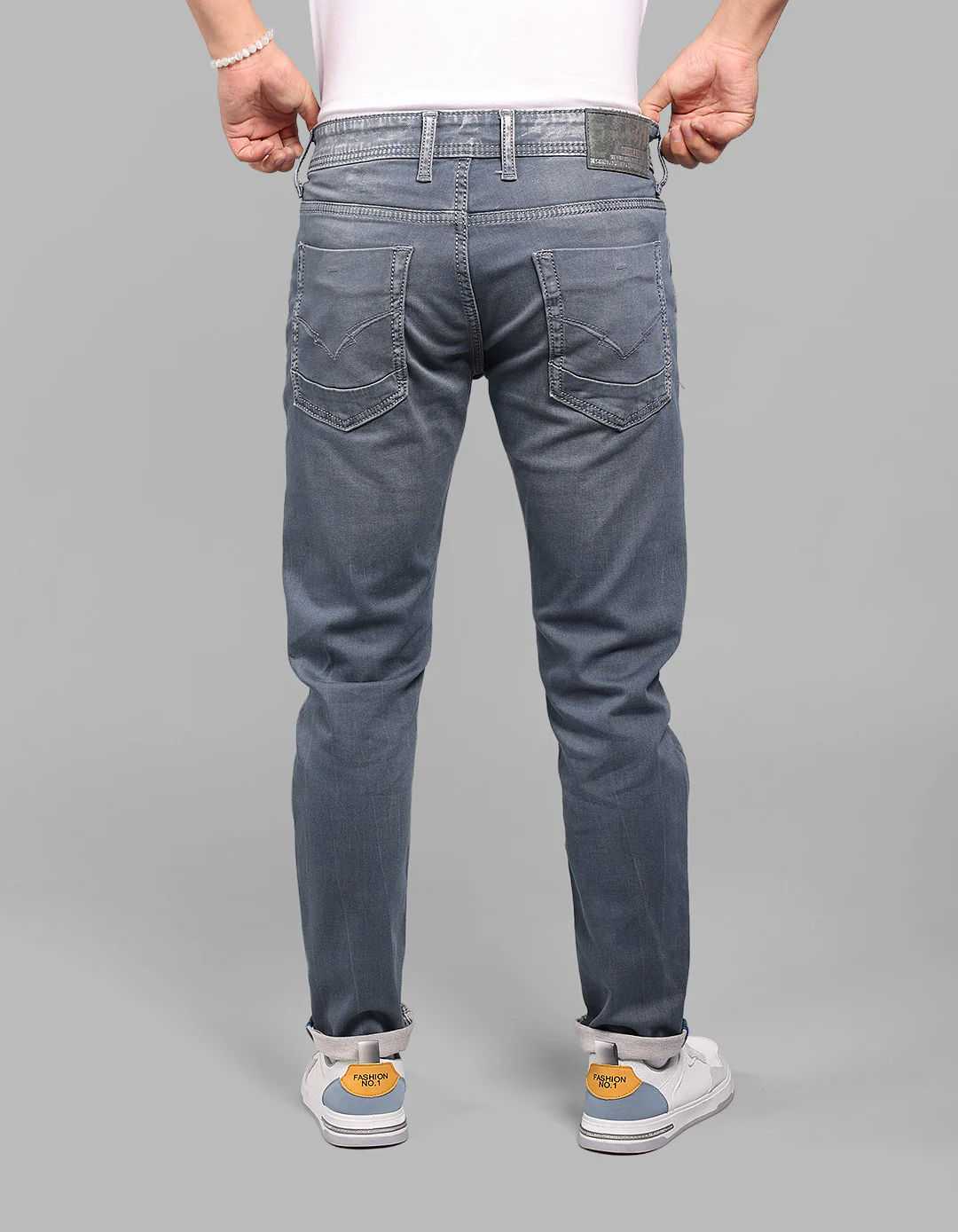 Petrol 5 Pocket Low-Rise Ankle Length Stretch Jeans - Image 5
