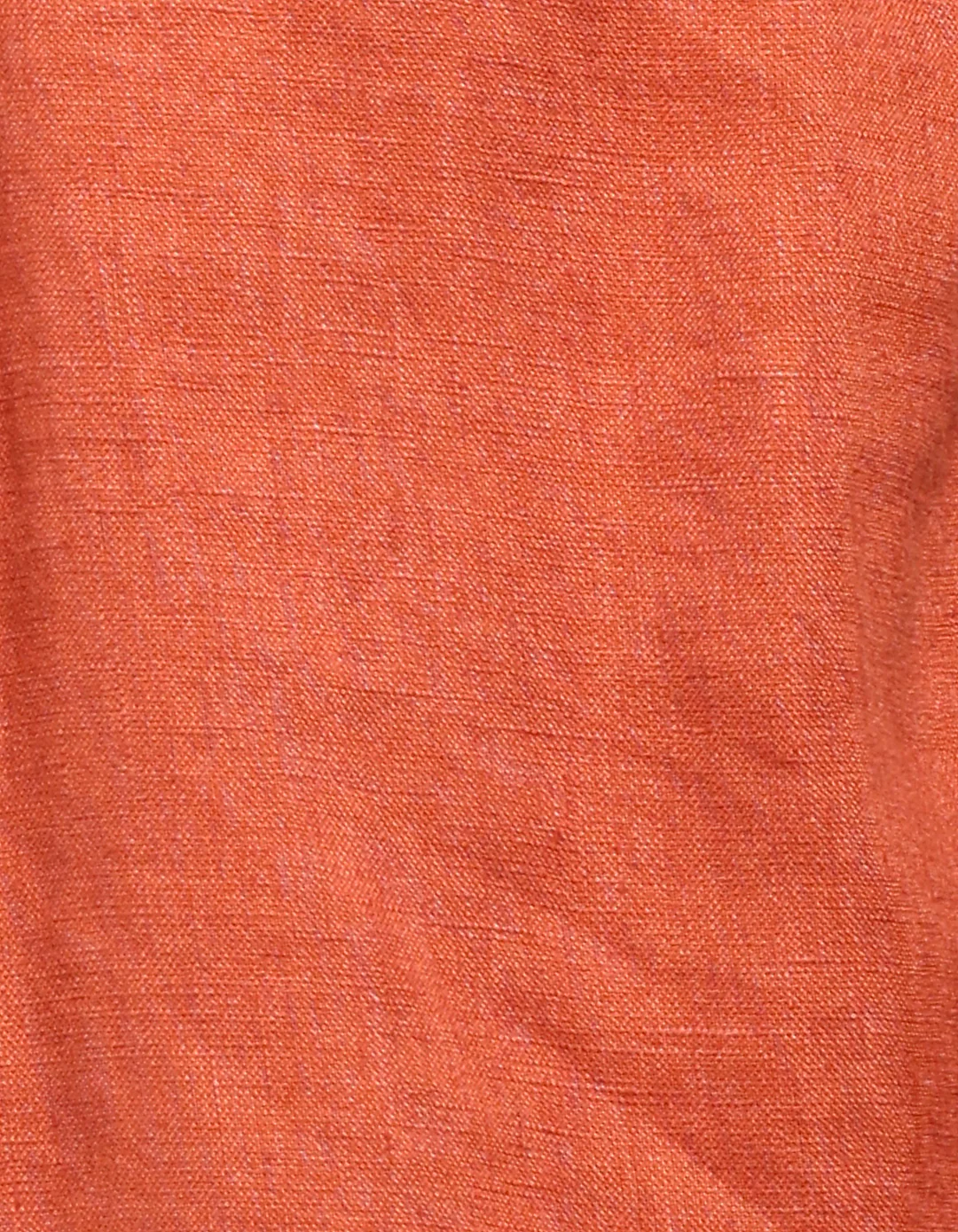 Rust Full Sleeve 100% Linen Shirt - Image 7