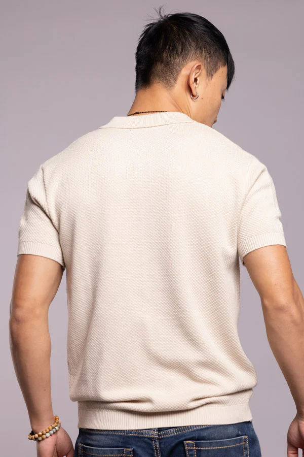 Stone Flatknit Shirt - Image 4