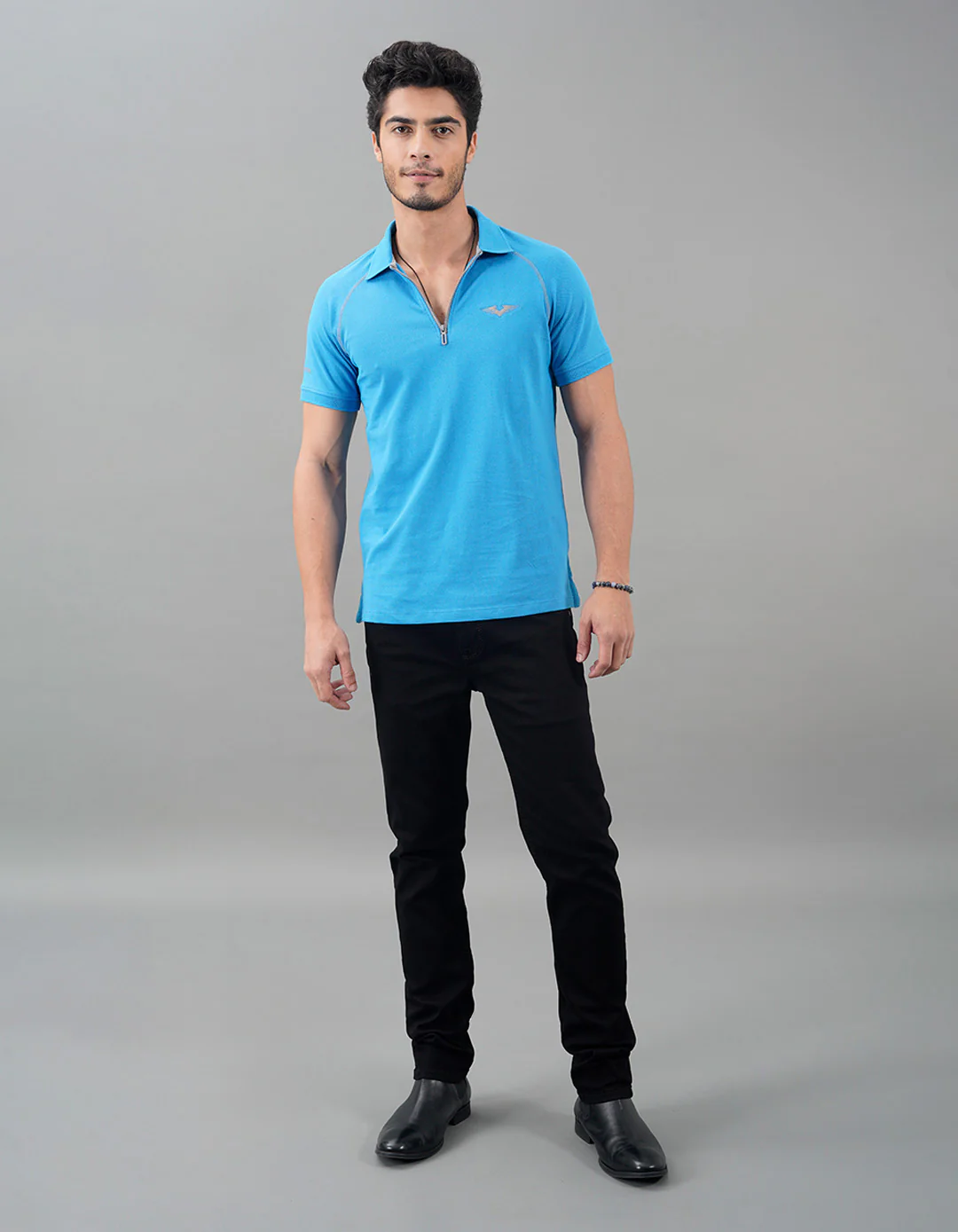 Wave Ride Half Sleeves Pique Polo Tee - Image 2